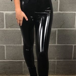 Commando Patent Leather Control Top Leggings